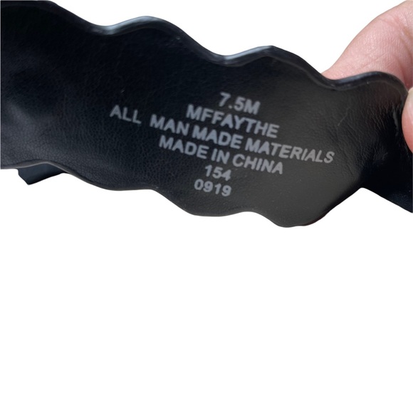 Marc Fisher Faythe Studded Cork Espadrille Wedges size 7.5 M new - Picture 14 of 14